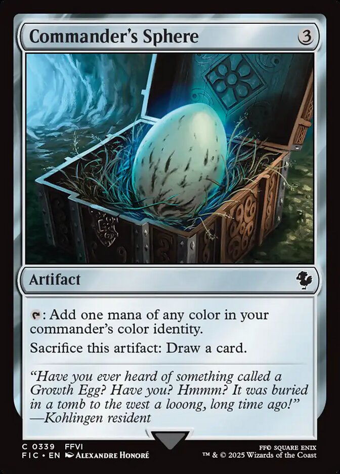 Magic the Gathering Card - Commander's Sphere - MTG Circle