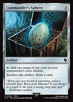 Magic the Gathering Card - Commander's Sphere - MTG Circle