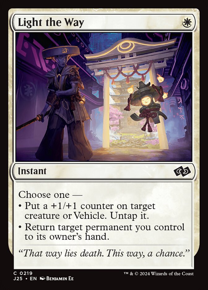 Magic the Gathering Card - Light the Way - MTG Circle