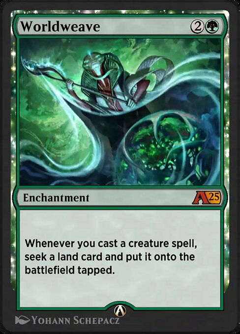 Magic the Gathering Card - Worldweave - MTG Circle