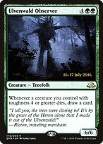 Magic the Gathering Card - Ulvenwald Observer - MTG Circle