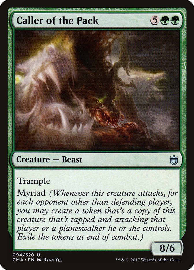 Magic the Gathering Card - Caller of the Pack - MTG Circle