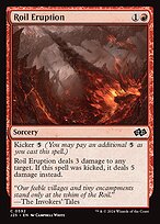 Magic the Gathering Card - Roil Eruption - MTG Circle