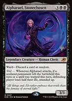 Magic the Gathering Card - Alpharael, Stonechosen - MTG Circle