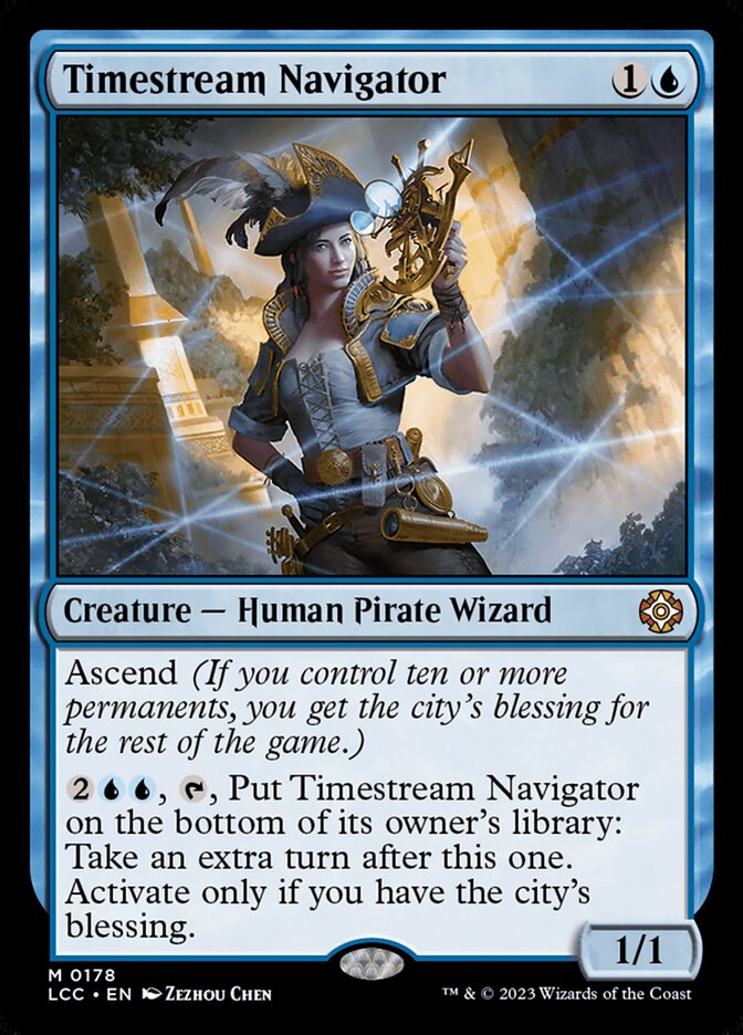 Magic the Gathering Card - Timestream Navigator - MTG Circle