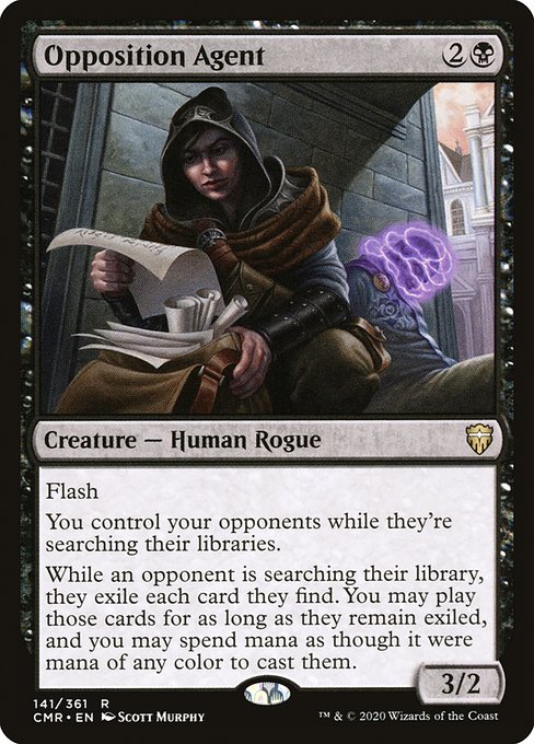 Magic the Gathering Card - Opposition Agent - MTG Circle