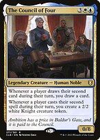 Magic the Gathering Card - The Council of Four - MTG Circle