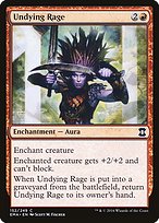 Magic the Gathering Card - Undying Rage - MTG Circle