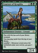 Magic the Gathering Card - Courser of Kruphix - MTG Circle