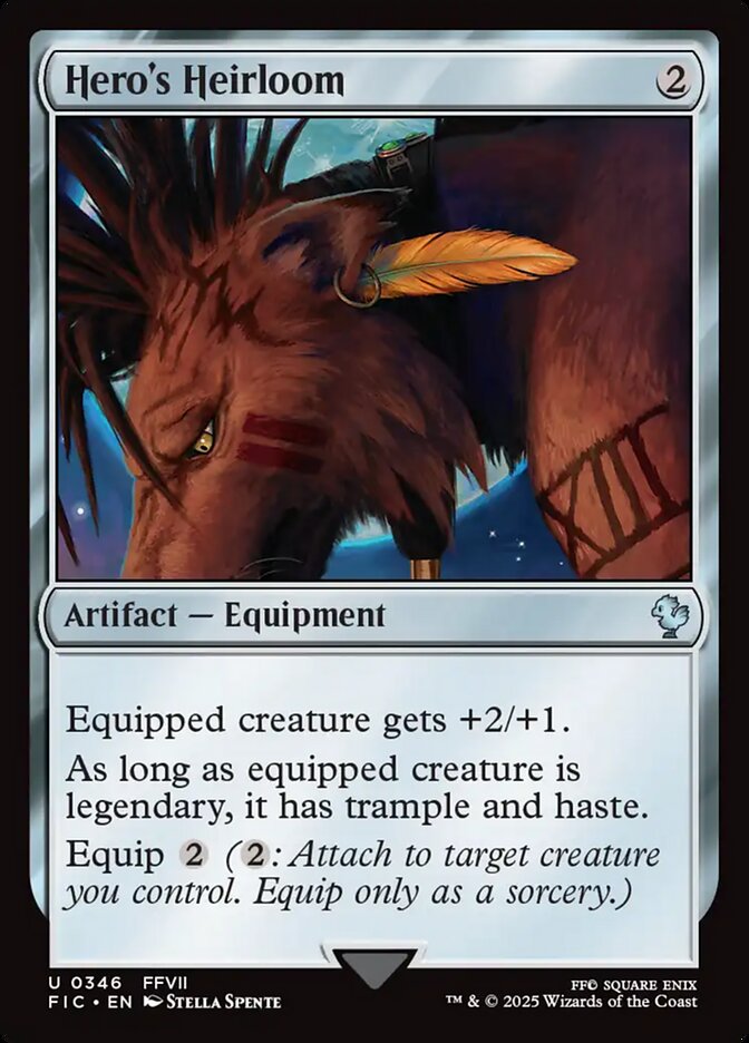 Magic the Gathering Card - Hero's Heirloom - MTG Circle