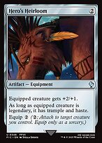 Magic the Gathering Card - Hero's Heirloom - MTG Circle