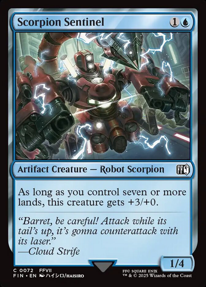Magic the Gathering Card - Scorpion Sentinel - MTG Circle