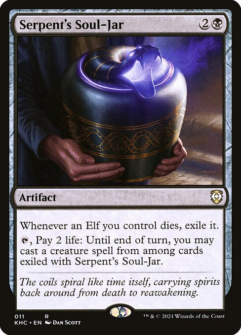 Magic the Gathering Card - Serpent's Soul-Jar - MTG Circle