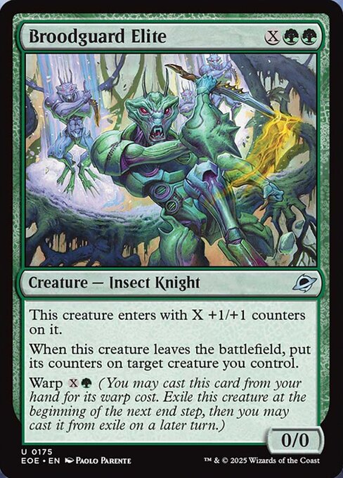 Magic the Gathering Card - Broodguard Elite - MTG Circle