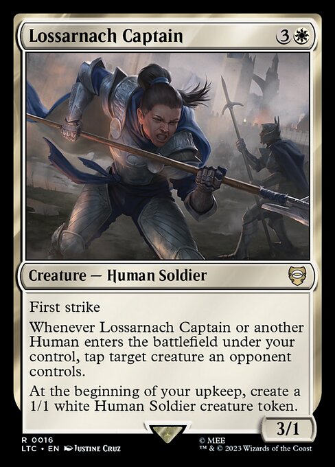 Magic the Gathering Card - Lossarnach Captain - MTG Circle