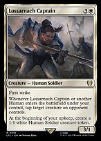 Magic the Gathering Card - Lossarnach Captain - MTG Circle