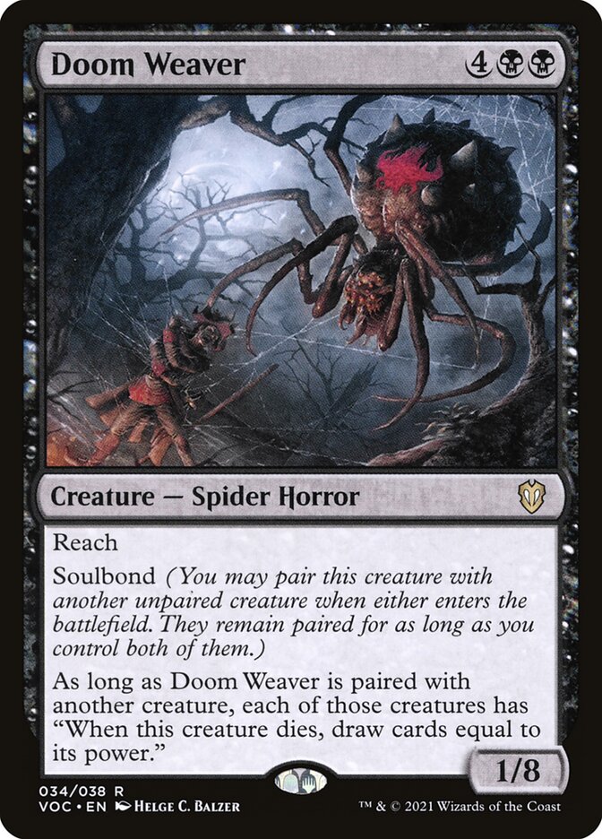 Magic the Gathering Card - Doom Weaver - MTG Circle
