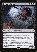Magic the Gathering Card - Doom Weaver - MTG Circle