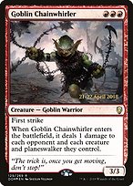 Magic the Gathering Card - Goblin Chainwhirler - MTG Circle