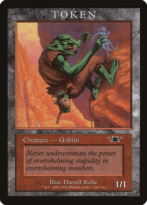 Magic the Gathering Card - Goblin - MTG Circle