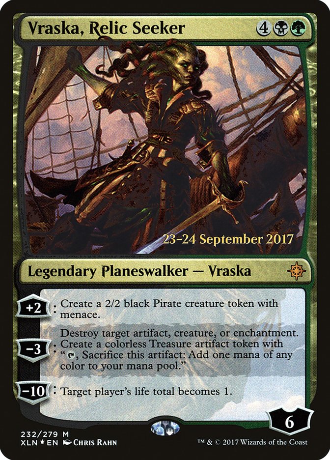 Magic the Gathering Card - Vraska, Relic Seeker - MTG Circle