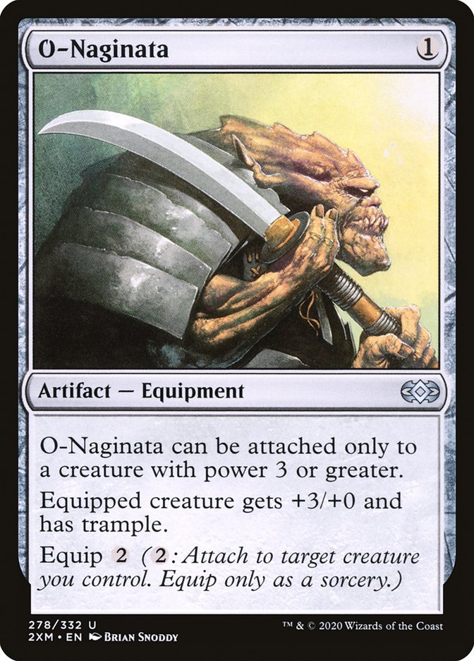Magic the Gathering Card - O-Naginata - MTG Circle