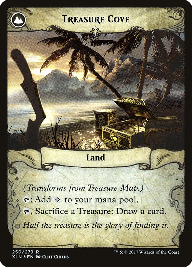 Magic the Gathering Card - Treasure Cove - MTG Circle