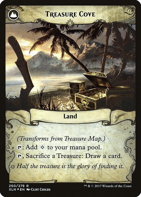 Magic the Gathering Card - Treasure Cove - MTG Circle