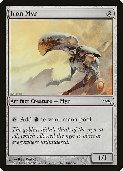 Magic the Gathering Card - Iron Myr - MTG Circle
