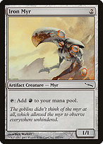 Magic the Gathering Card - Iron Myr - MTG Circle