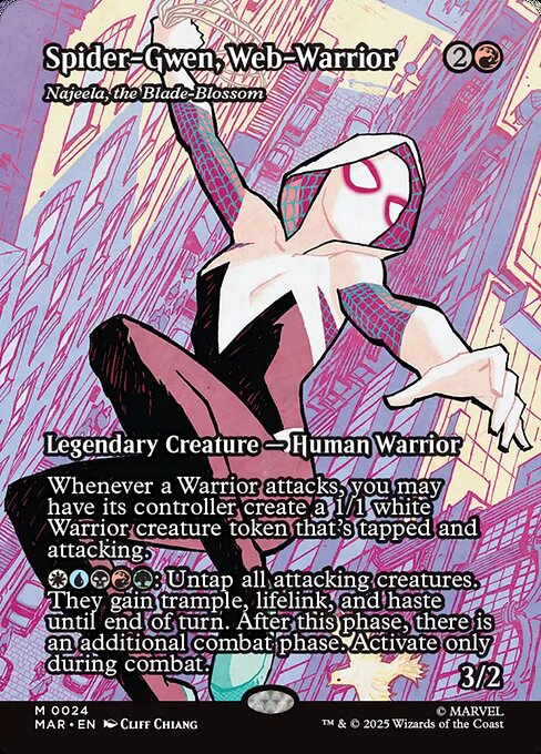 Magic the Gathering Card - Najeela, the Blade-Blossom - MTG Circle