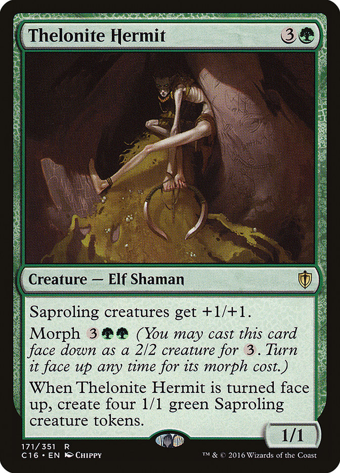 Magic the Gathering Card - Thelonite Hermit - MTG Circle