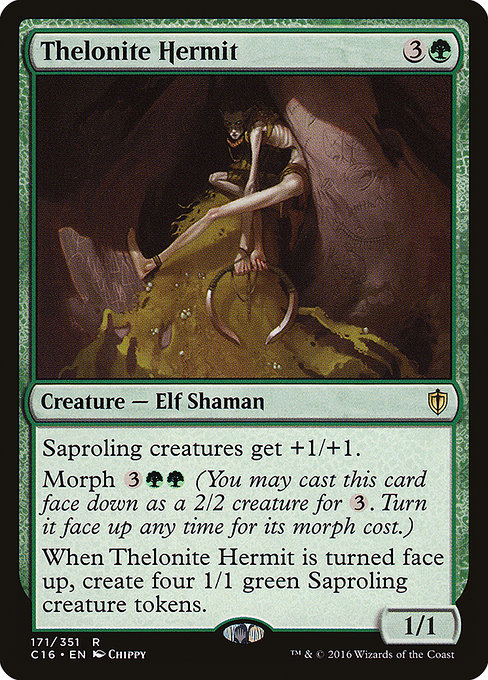 Magic the Gathering Card - Thelonite Hermit - MTG Circle
