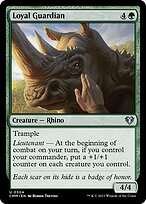 Magic the Gathering Card - Loyal Guardian - MTG Circle
