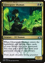 Magic the Gathering Card - Glowspore Shaman - MTG Circle