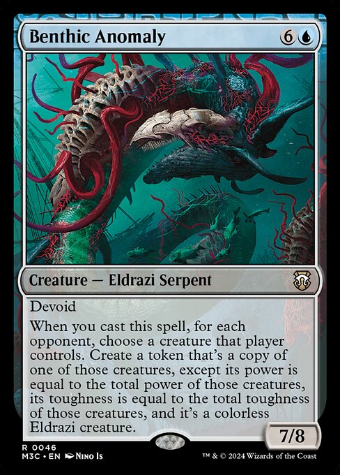 Magic the Gathering Card - Benthic Anomaly - MTG Circle