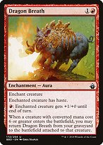 Magic the Gathering Card - Dragon Breath - MTG Circle