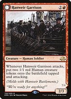 Magic the Gathering Card - Hanweir Garrison - MTG Circle