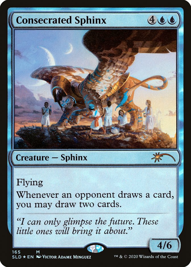 Magic the Gathering Card - Consecrated Sphinx - MTG Circle