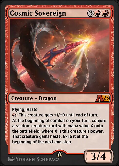 Magic the Gathering Card - Cosmic Sovereign - MTG Circle