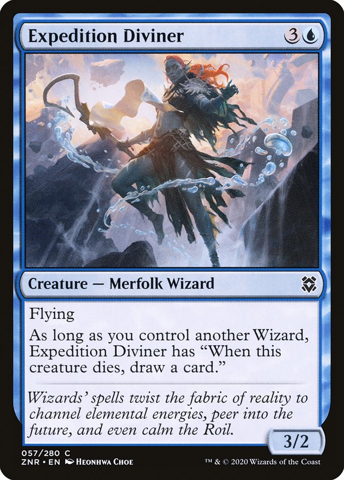 Magic the Gathering Card - Expedition Diviner - MTG Circle