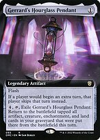 Magic the Gathering Card - Gerrard's Hourglass Pendant - MTG Circle