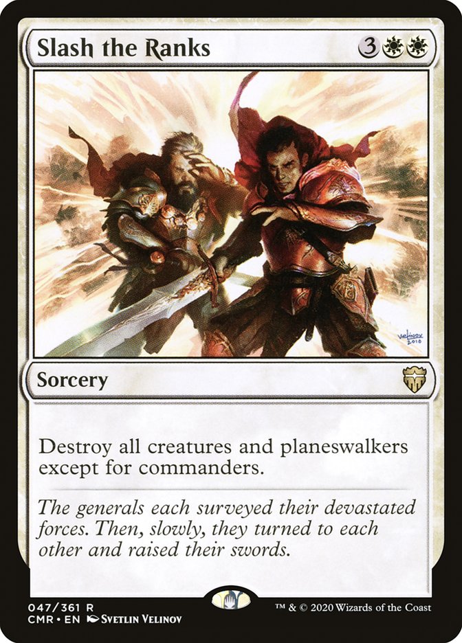 Magic the Gathering Card - Slash the Ranks - MTG Circle
