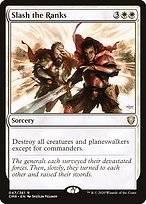 Magic the Gathering Card - Slash the Ranks - MTG Circle