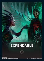 Magic the Gathering Card - Expendable - MTG Circle