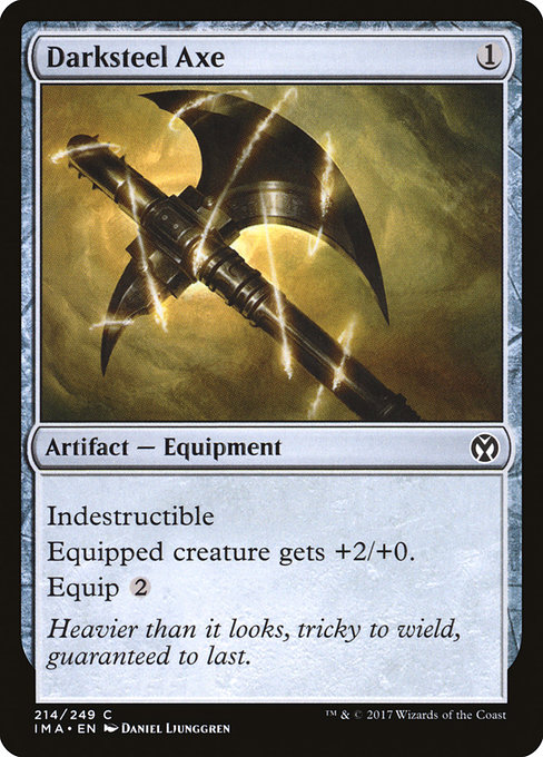 Magic the Gathering Card - Darksteel Axe - MTG Circle