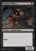 Magic the Gathering Card - Nimble Pilferer - MTG Circle