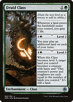 Magic the Gathering Card - Druid Class - MTG Circle