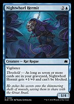 Magic the Gathering Card - Nightwhorl Hermit - MTG Circle