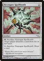 Magic the Gathering Card - Necrogen Spellbomb - MTG Circle